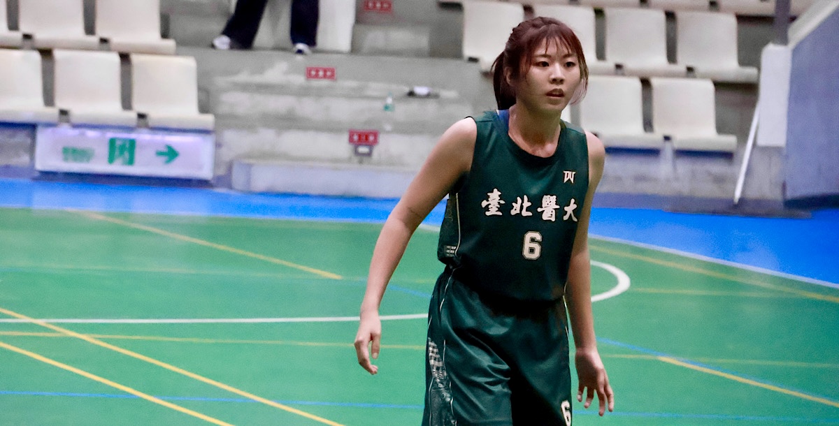 北醫李虹儀攻下全場最高25分。攝/陳品儒