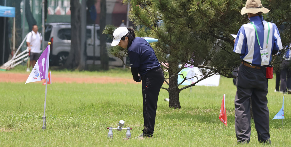 中山醫大王惟琳期盼自己接下來的賽事不留遺憾。攝/SSU特派員