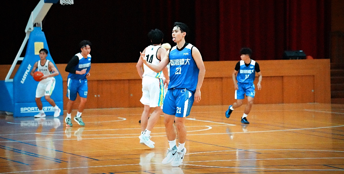 臺體林奕宏擔任奇兵，身為大前鋒、中鋒，單場貢獻3記三分球。攝／施浚璿