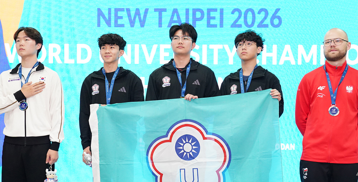 中華隊成功摘下男子10公尺空氣手槍金牌。攝/大專體總