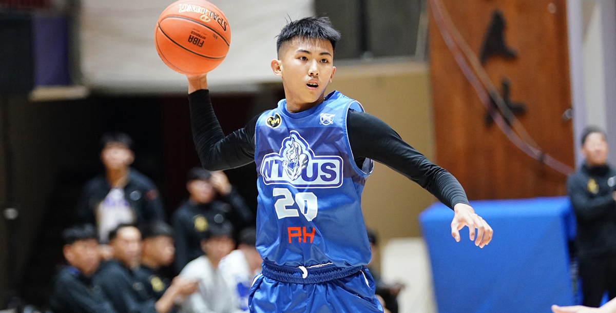 臺灣體大王禹承13分6助攻。攝/大專體總