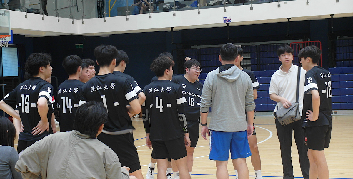 淡江以3:1擊敗中科大拿下預賽首勝。攝/鄭筠穎