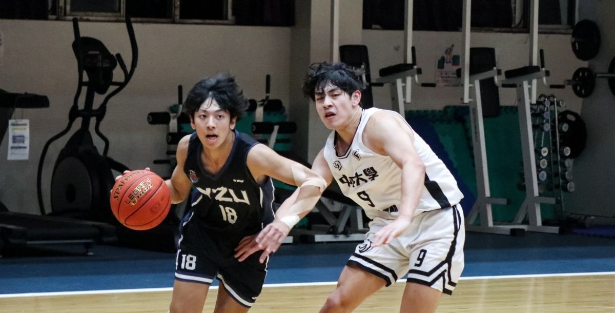 元智邱俊睿今投進三計三分彈,拿下全隊最高21分。攝/周依柔