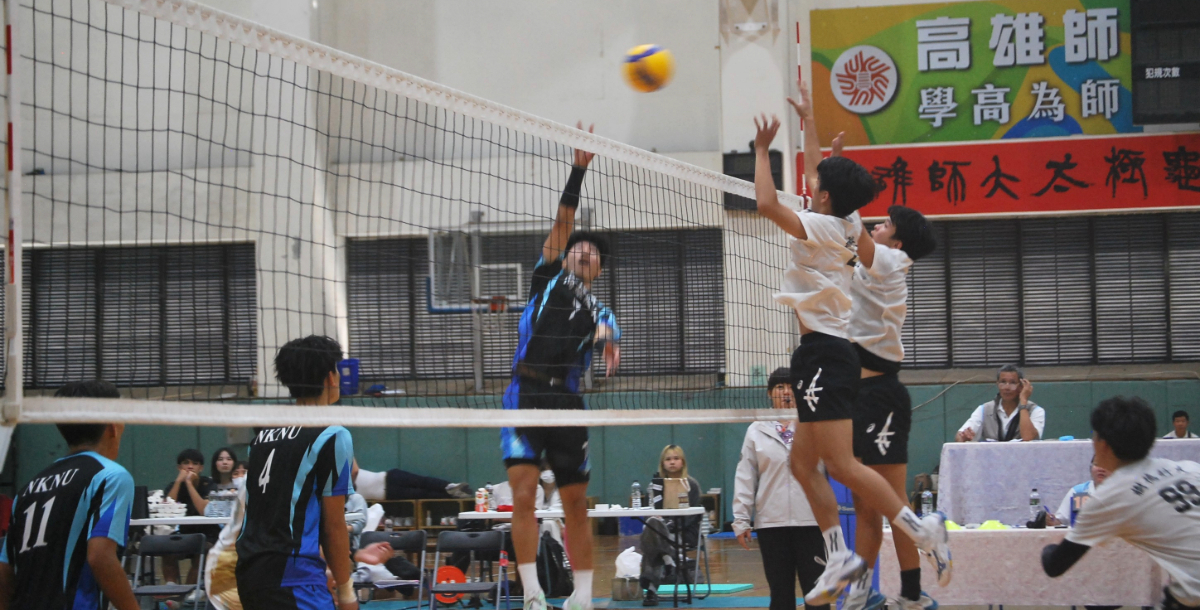 儘管一度落後,樹德心態不受影響,默契配合阻斷高師大取分之路。攝/吳妤宸