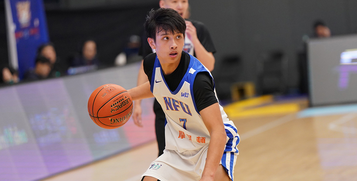 虎尾科大楊程恩13分含3記外線，另傳出8次助攻。攝/大專體總