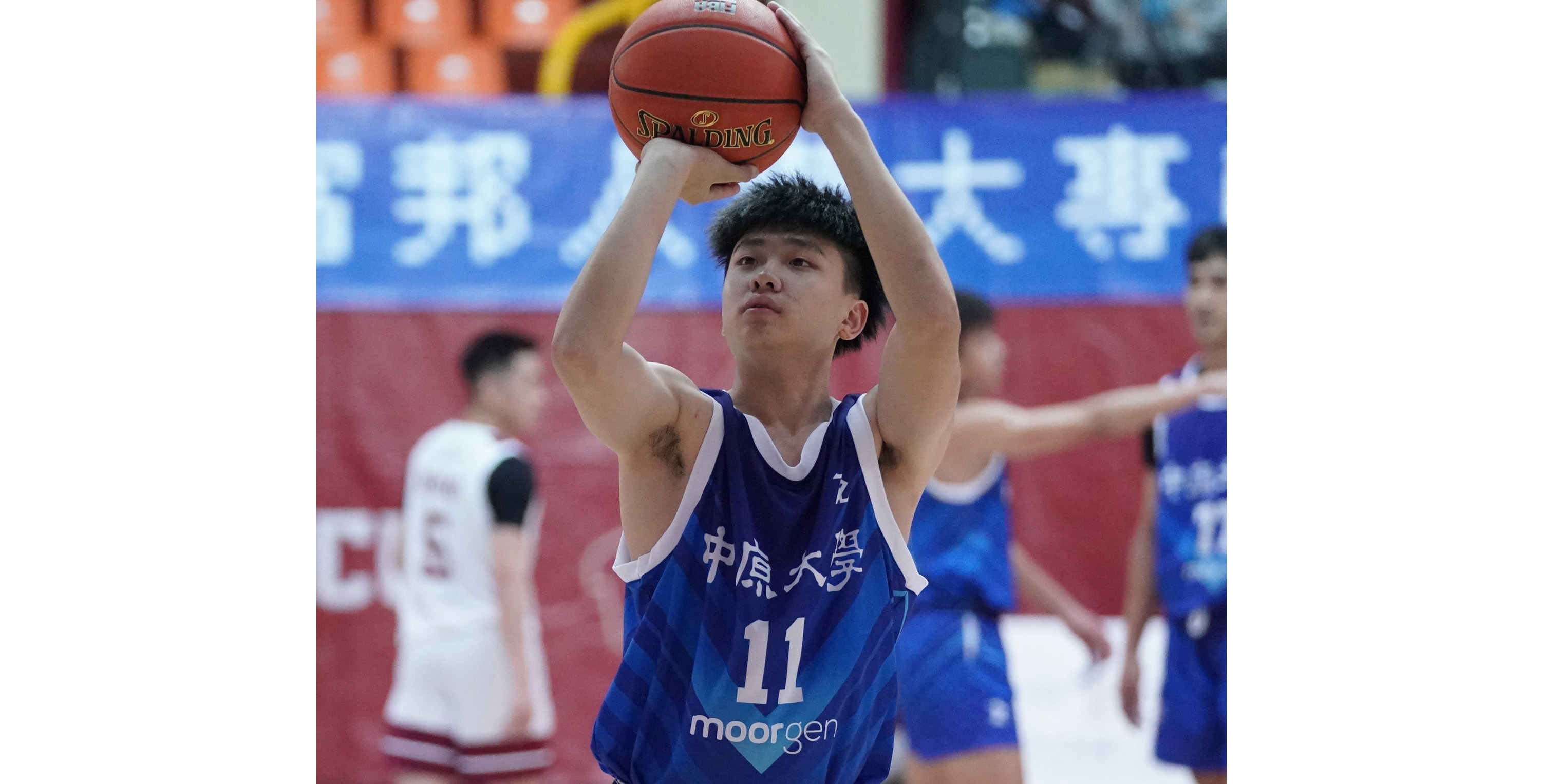 中原大學周秉政攻下全隊最高22分。攝/大專體總