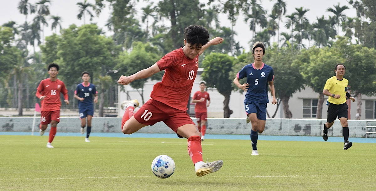 輔大進攻主力張斯宇。攝/蔡佩璇