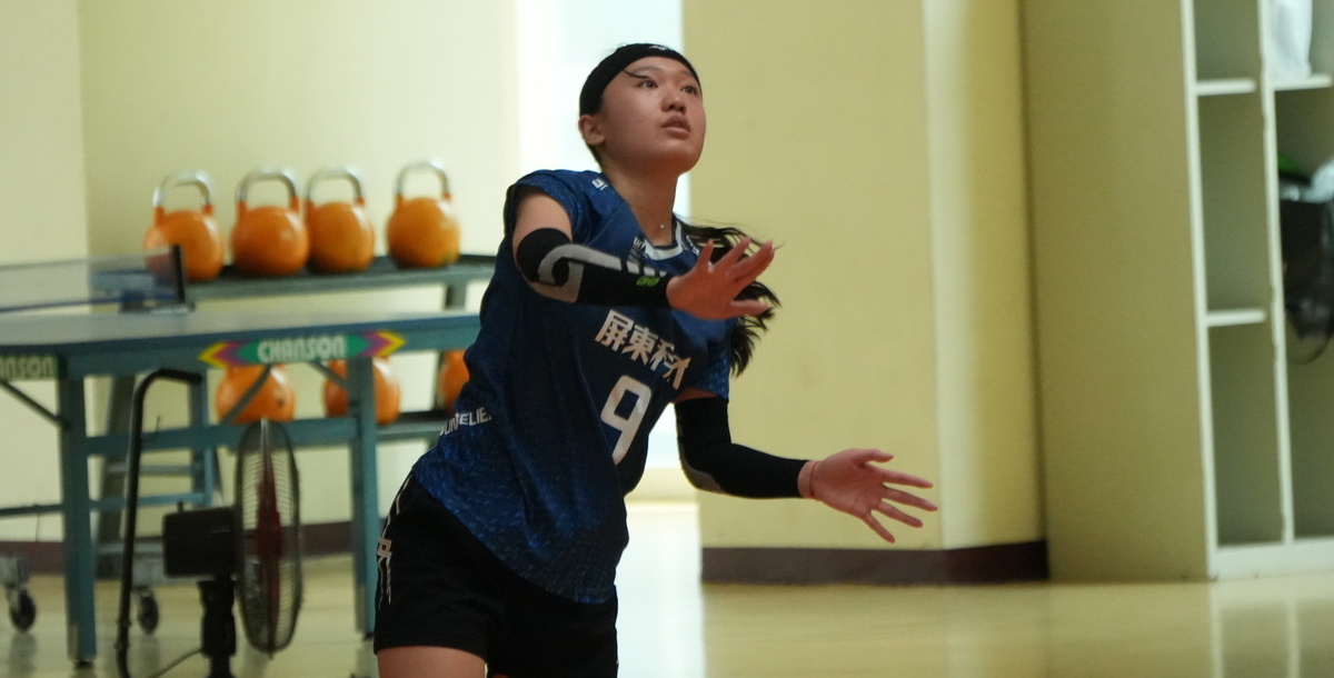 屏科大黃聖雅攻擊表現亮眼。攝/游之睿