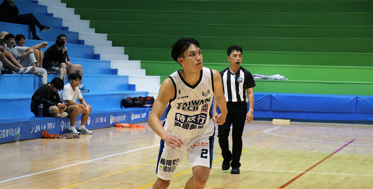 臺科黃培鑫本場獲得15分。攝／周孫磊