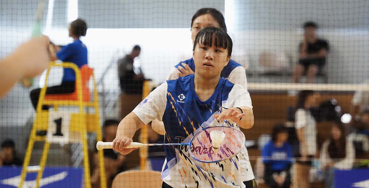 高雄科大黃子涵曾是體育班選手。攝/大會