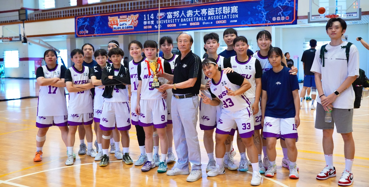 國立體育大學全國賽殿軍，同樣締造隊史最佳。攝／施浚璿