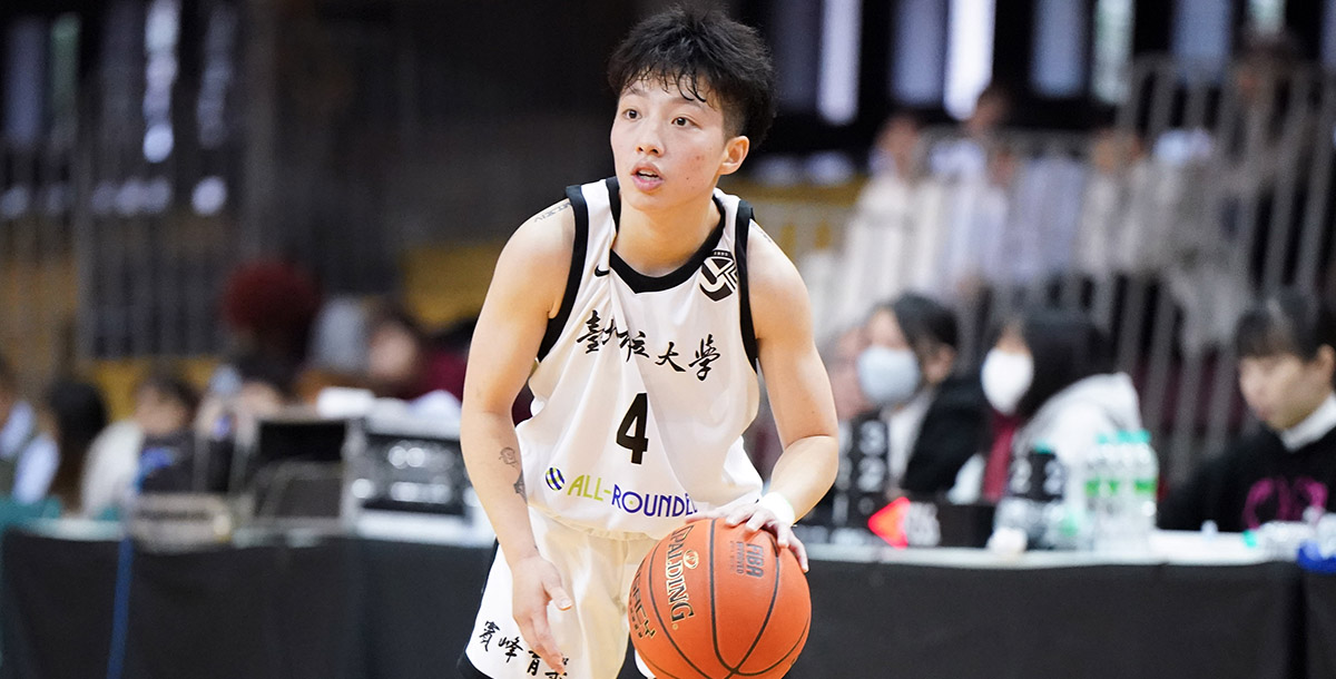 北市大學尹湘雲11分10籃板13助攻，UBA大三元成就解鎖。攝/大專體總