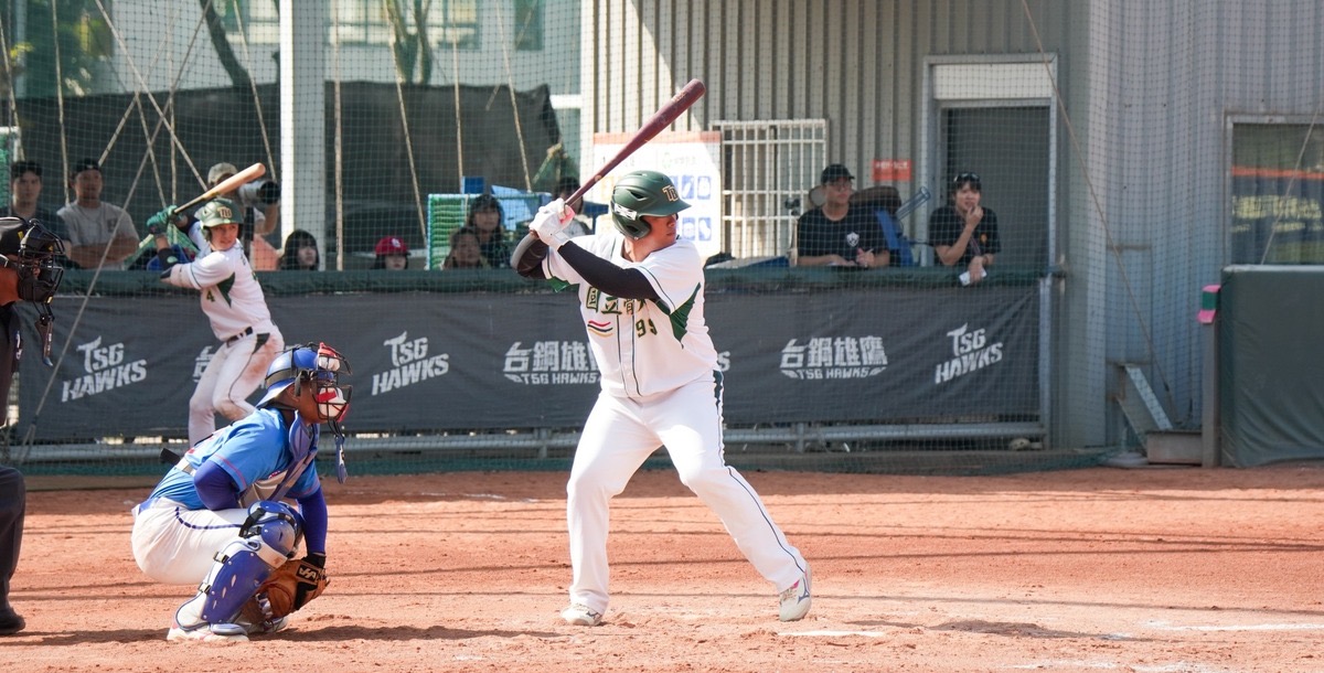 國體陳堃益三打數兩安打包辦三分打點。攝/李昀潔