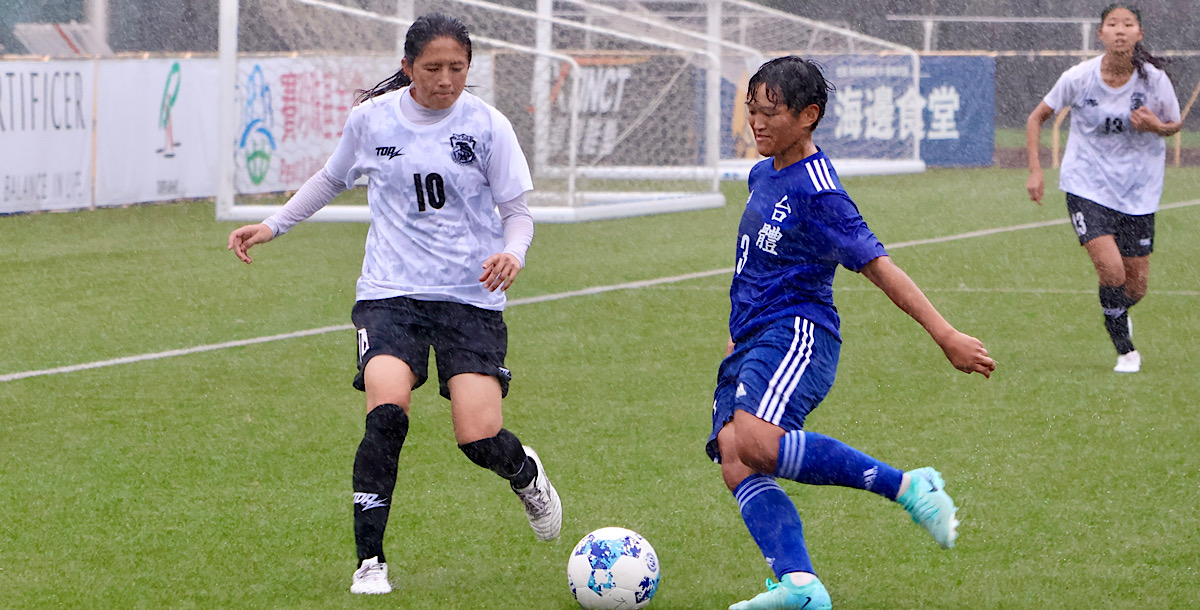 臺師大高馨為球隊率先取分，貢獻良多。攝/陳品儒