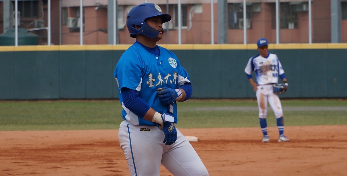 捕手林承恩在本屆賽會表現出色，獲得個人獎項肯定。攝/王詠盛