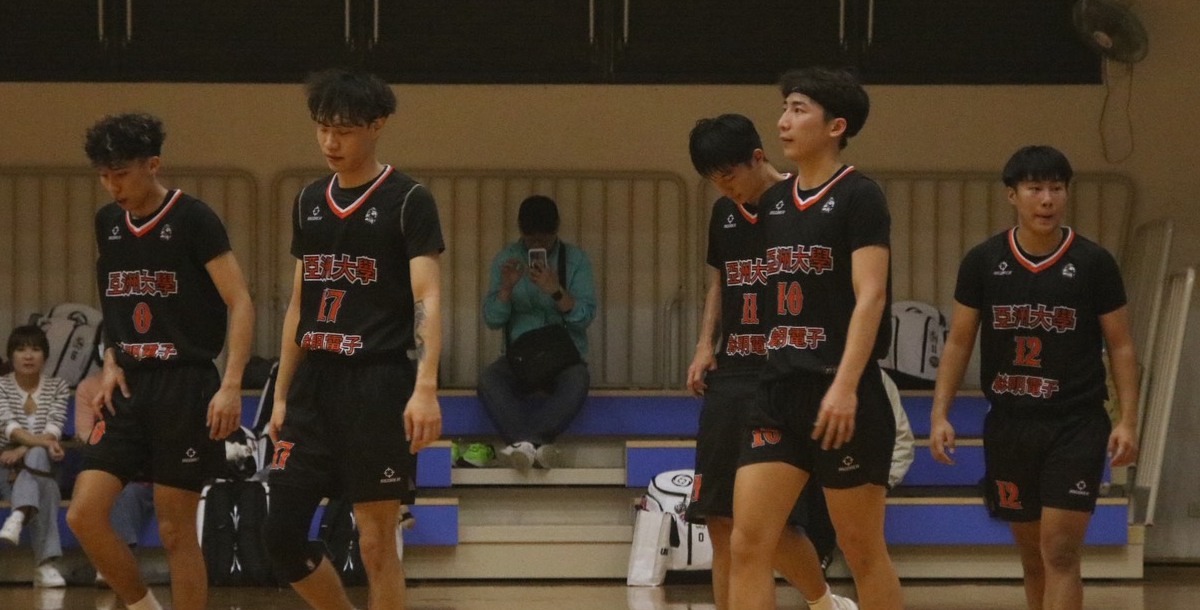 亞洲大學一分之差錯失三連勝。攝/楊翊筠