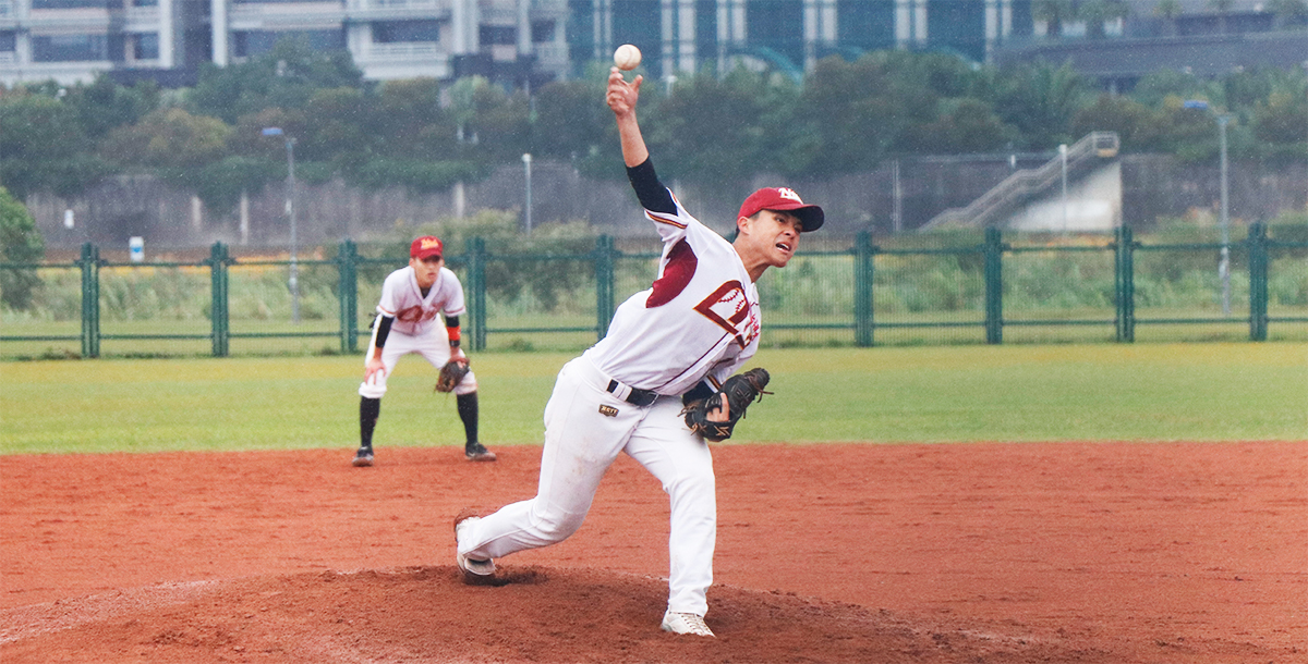 北科吳昊軒完投飆9K，成功守下勝利。攝/黃子晏