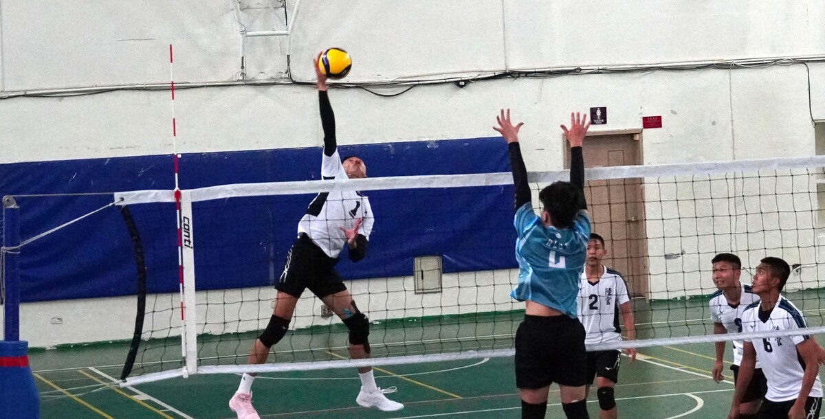 陸官隊長鄭楷耀穩定得分。攝／葉怡昕