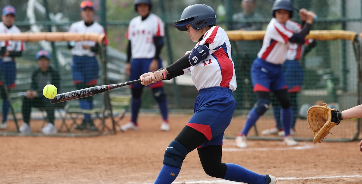 臺體許芯菱驚天滿貫彈。攝/大會