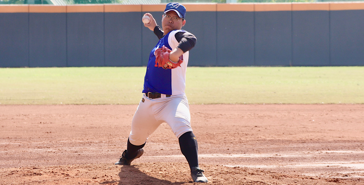 虎科先發投手許品勛完投四局2失分5三振。