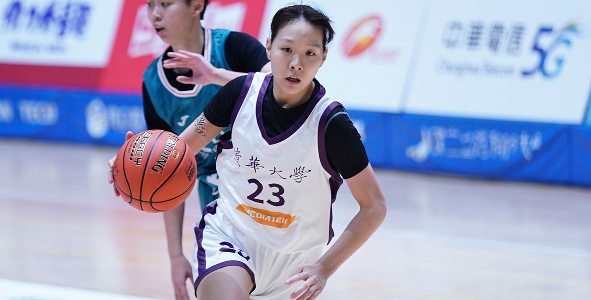 清華大學張聿敏22分12籃板。攝/大專體總