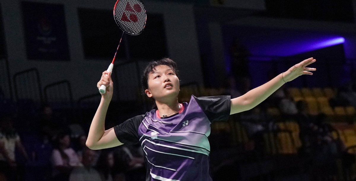 鄭宇倢除助隊混團奪銀外，也鎖定女雙、混雙兩面獎牌。攝/大專體總