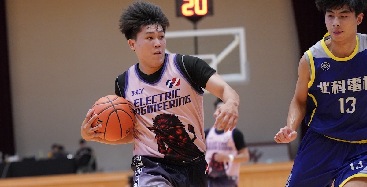 南臺電機廖翊翔第三節連得8分拉開分差。攝/大會