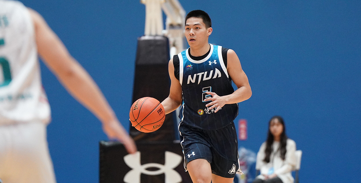 臺灣藝大王威翔10分7籃板5助攻。攝/大專體總