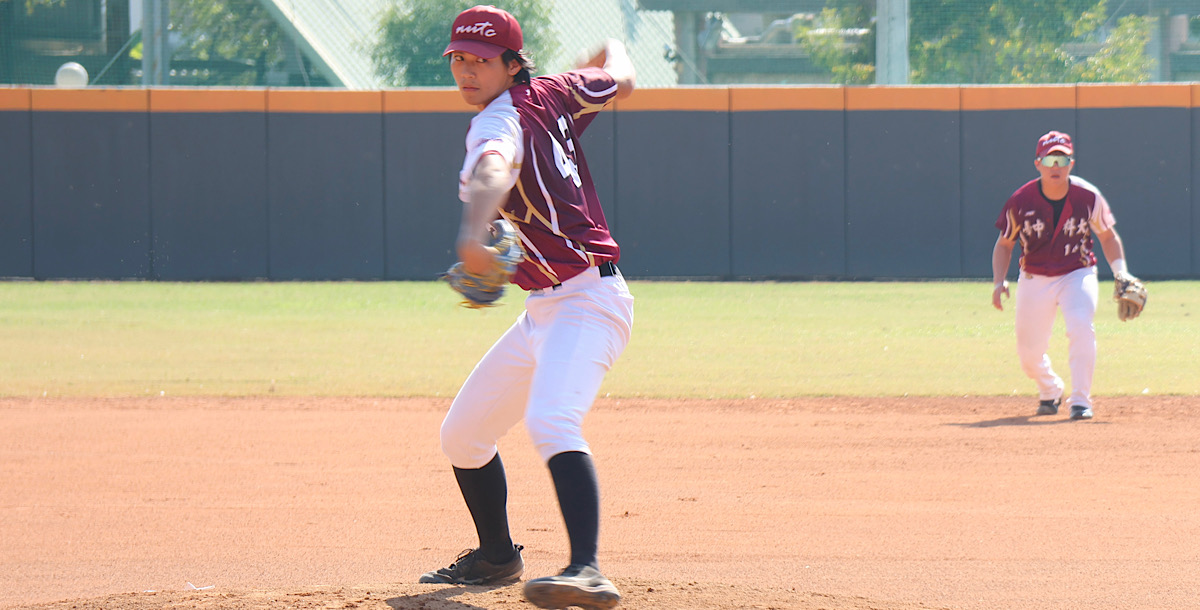 中科先發投手陳彥宏三局上擊出全壘打帶動全隊氣勢。攝/李坤憲