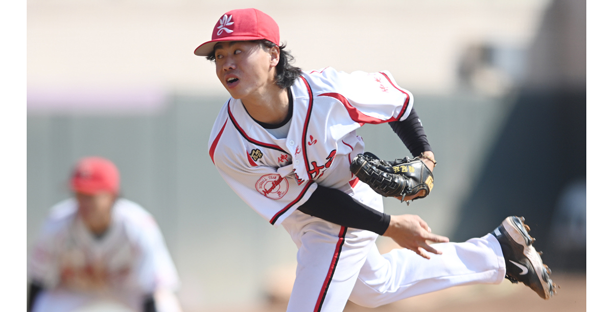 南華大學賴冠廷後援5局收勝。攝/大會