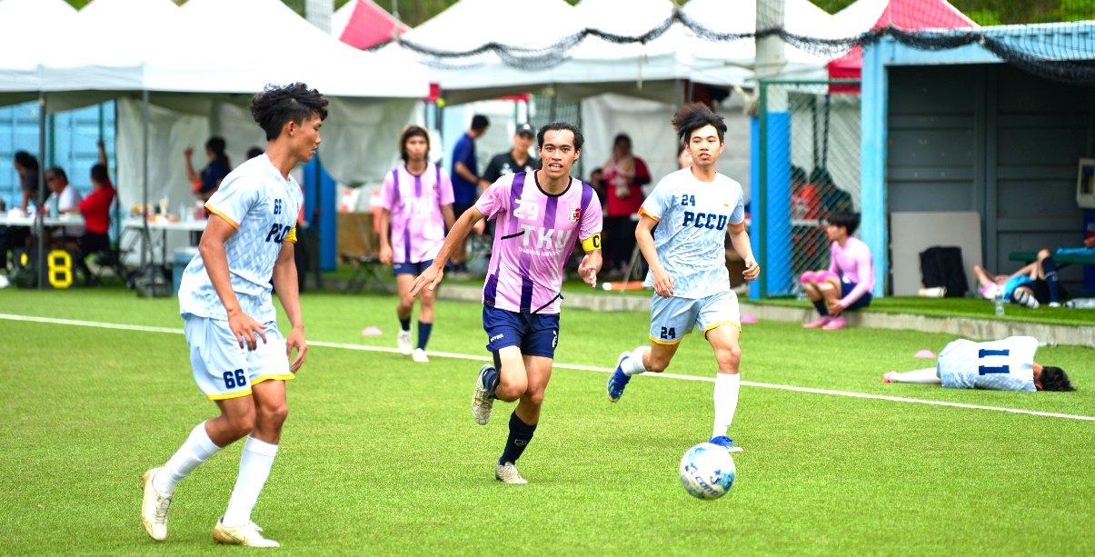 淡江隊長劉浩雲力挽狂瀾串連團隊,展現積極對抗。攝/施浚璿