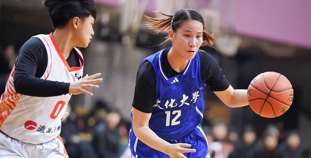 文化大學王玥媞24分7籃板6抄截，包含4顆外線。攝/大專體總