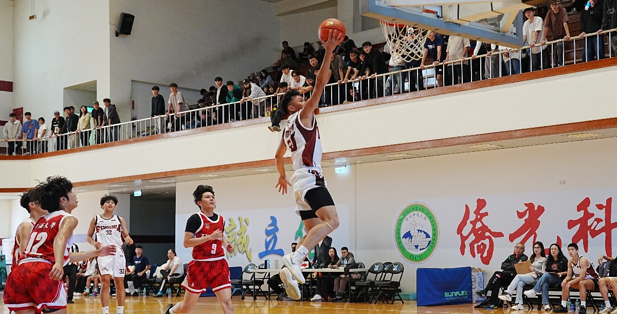 逢甲大學楊佳勳攻下全場最高22分。攝／施浚璿
