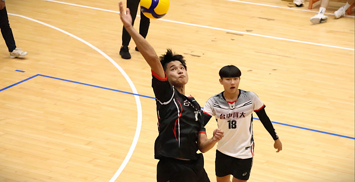 中科大林詠德攻勢不斷，幫助球隊拿下勝利。攝/陳奕軒