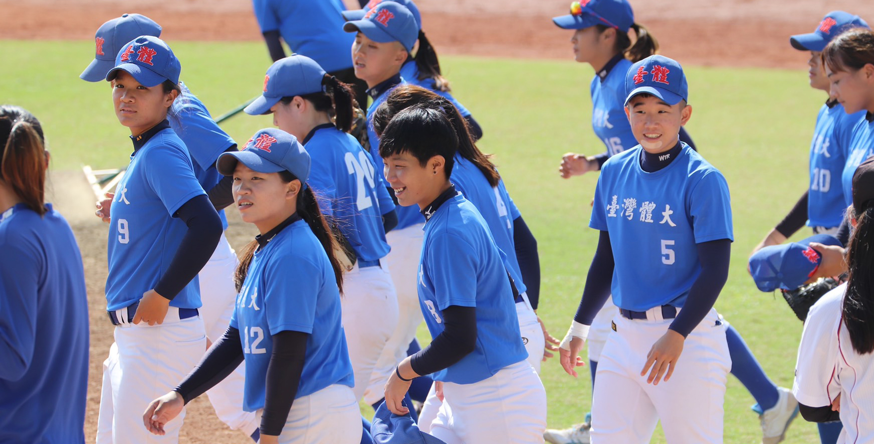 地主隊臺灣體大全力搶勝，勇奪本屆賽事二連勝。攝/林瑞妤