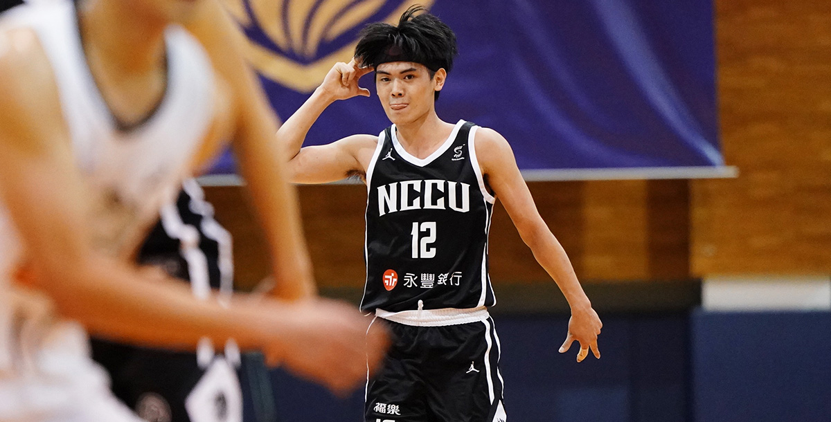 政大林子皓命中4記外線攻下29分，外加5次抄截。攝/大專體總