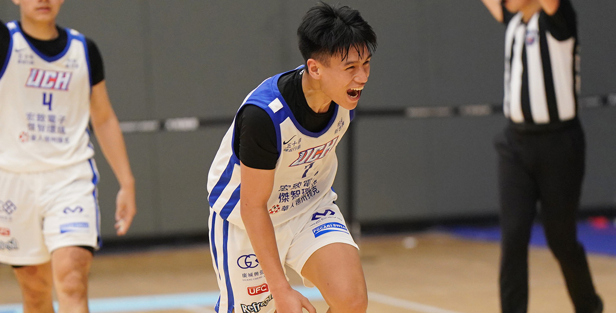 健行科大夏友杰攻下17分7籃板7助攻，皆為UBA生涯新高。攝/大專體總