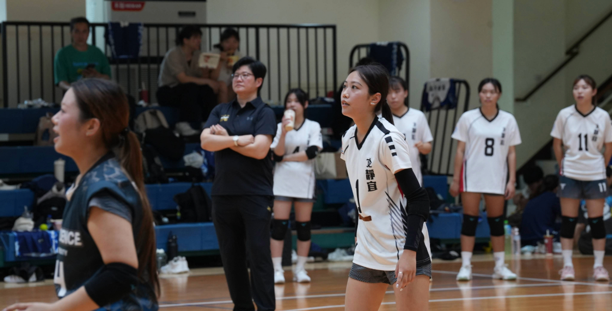 靜宜隊長安藤左友希持續輸出攻擊火力 帶領球隊收下決賽門票 攝/李孟璇 (另開新視窗)