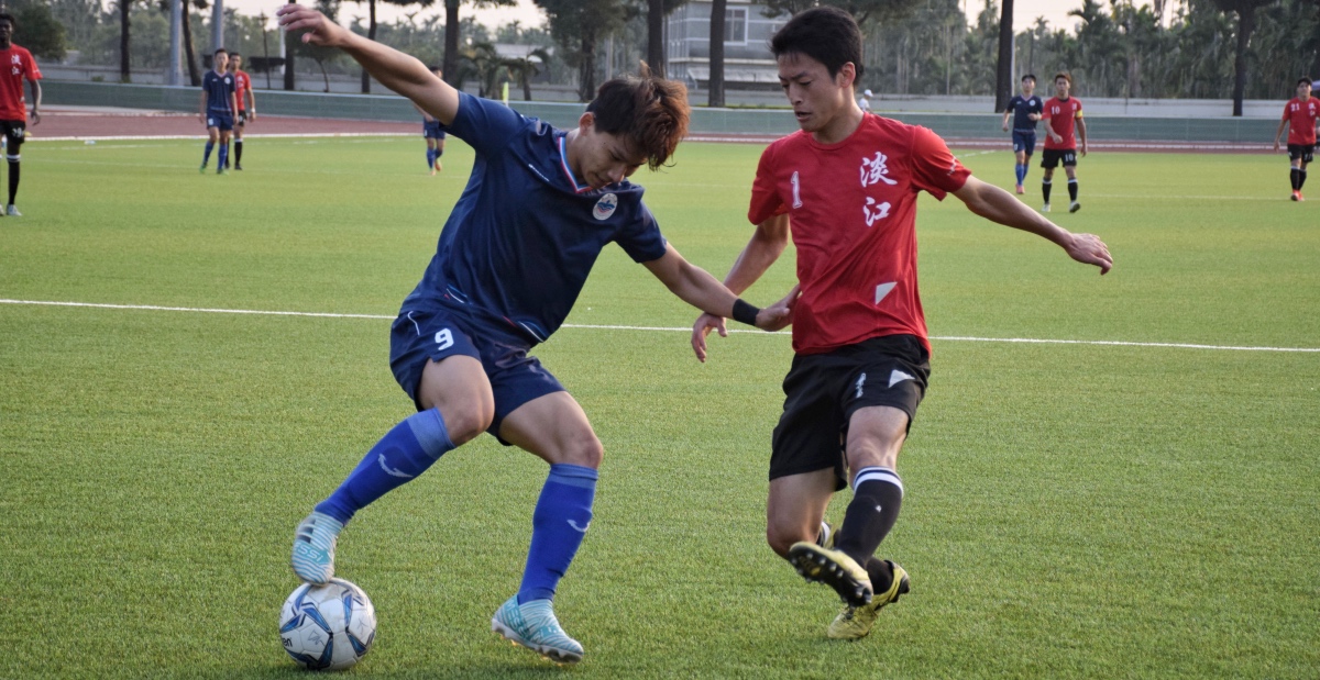 銘傳激戰淡江，5:2拿下第二勝。攝/陳云茹