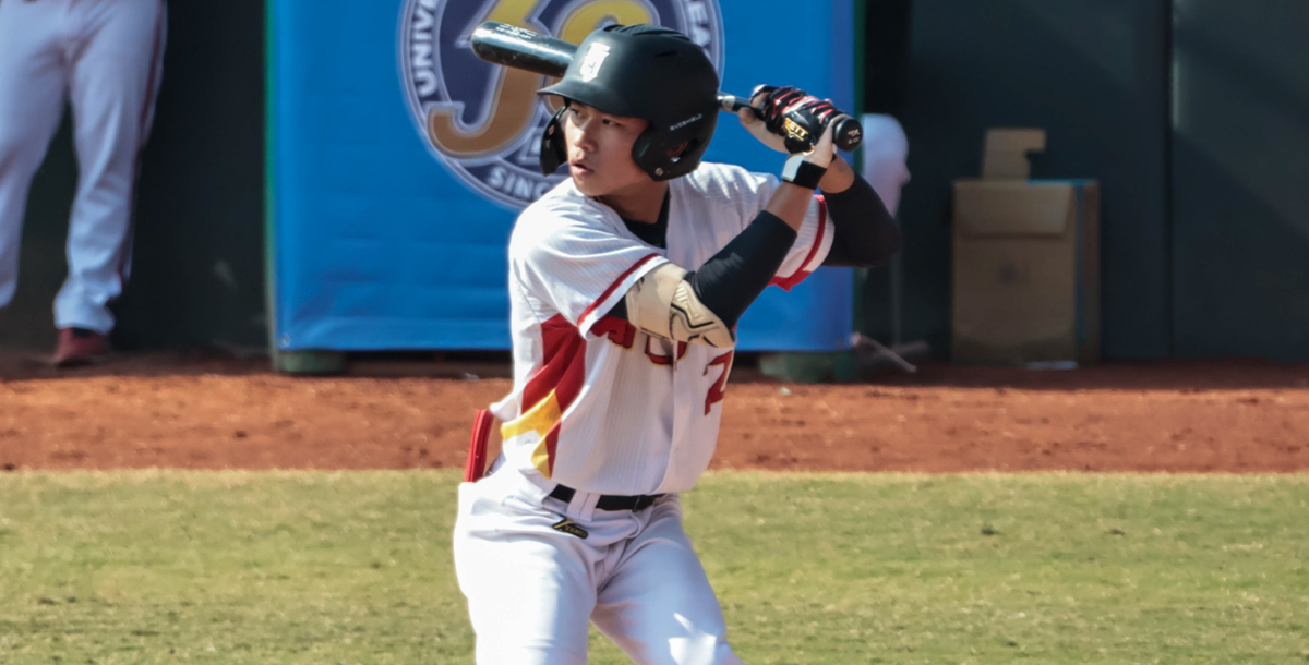 林廷之身材雖不突兀但憑著腳程及高打擊率讓對手難以解決。攝/林秀炘