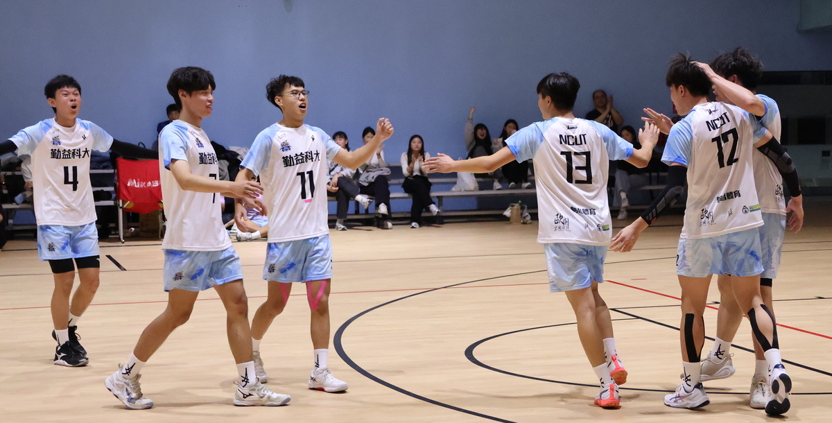 勤益團隊打出強勢進攻晉級複賽。攝/陳冠頡