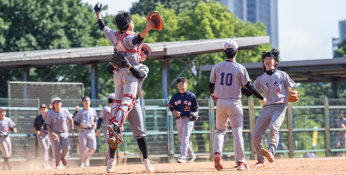 臺灣大學再一次守住勝利，完成北區三連霸。攝/黃斯筠