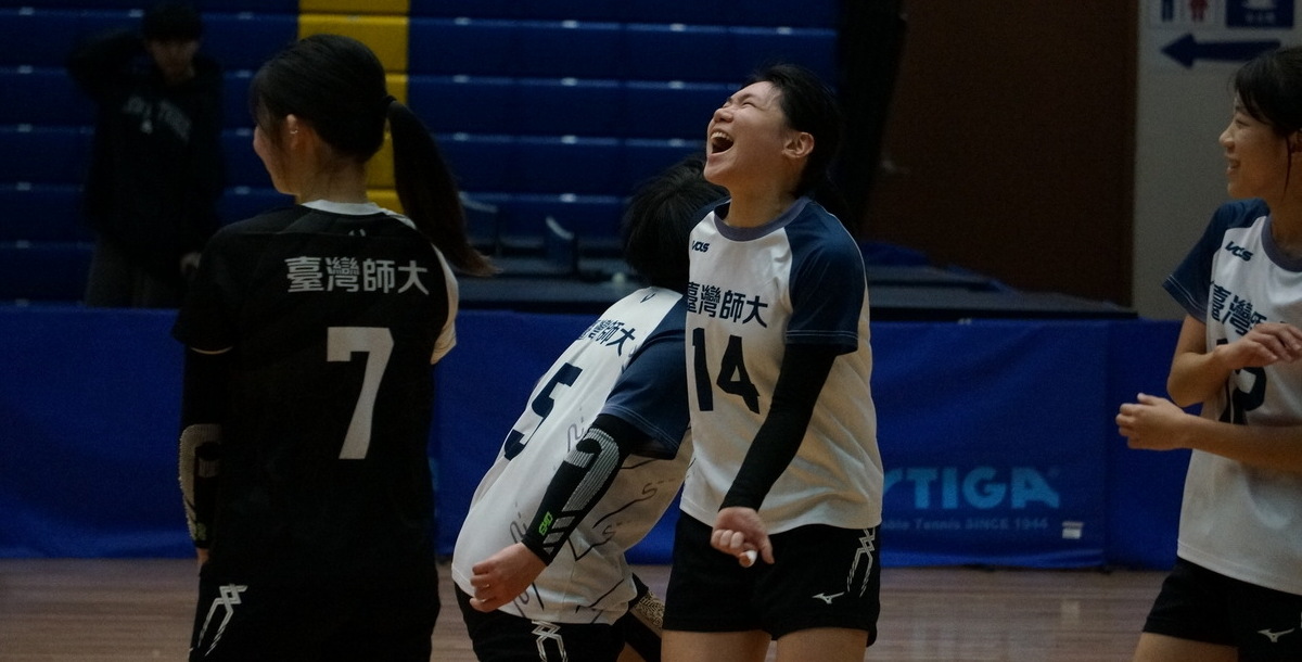 臺師直落三拿下預賽二連勝。攝/陳致昕