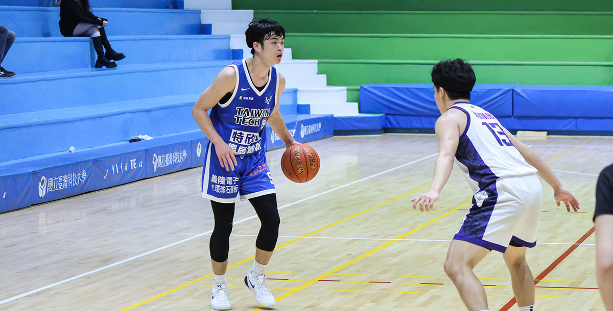 臺科劉東勝板凳出發，攻下全場最高19分。攝/周依柔 (另開新視窗)