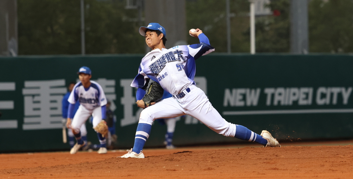 吳柏霆預賽和複賽一共為球隊貢獻25.2局，為全隊最多。攝/林巧晨