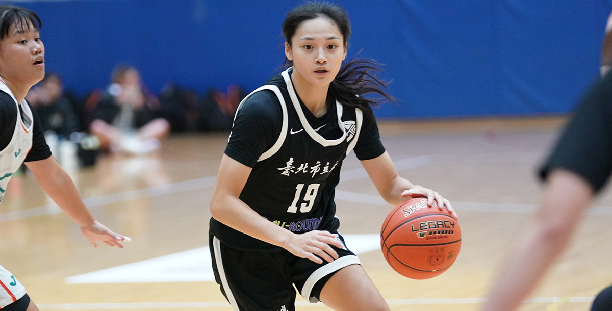 北市大學李貞誼5記外線攻下20分。攝/大專體總