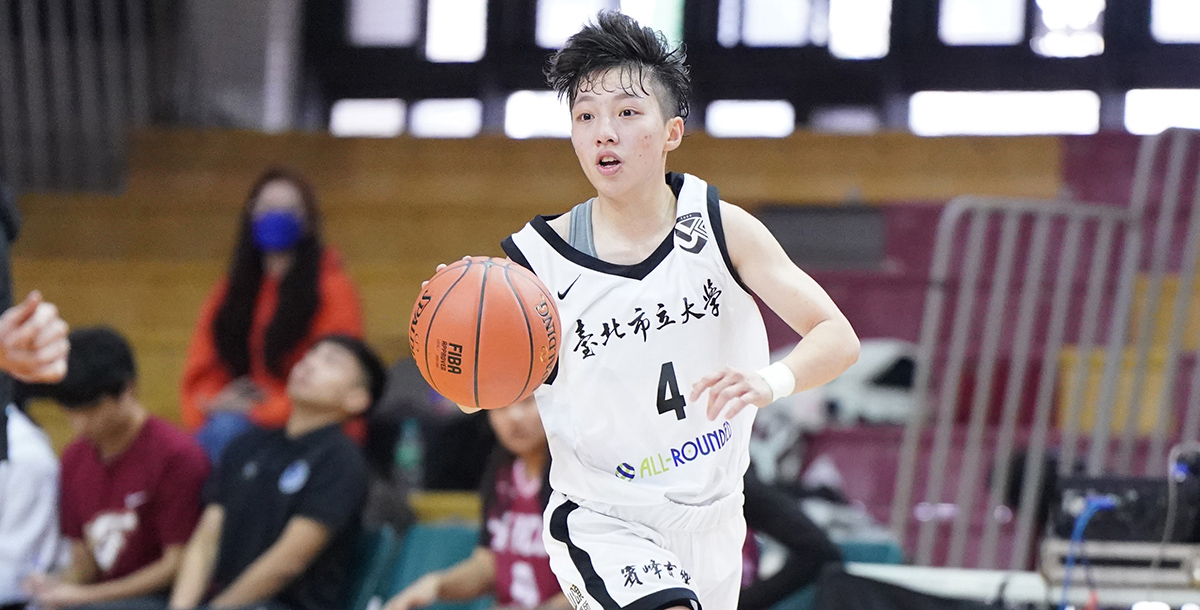 北市大學尹湘雲14分6助攻5抄截。攝/大專體總