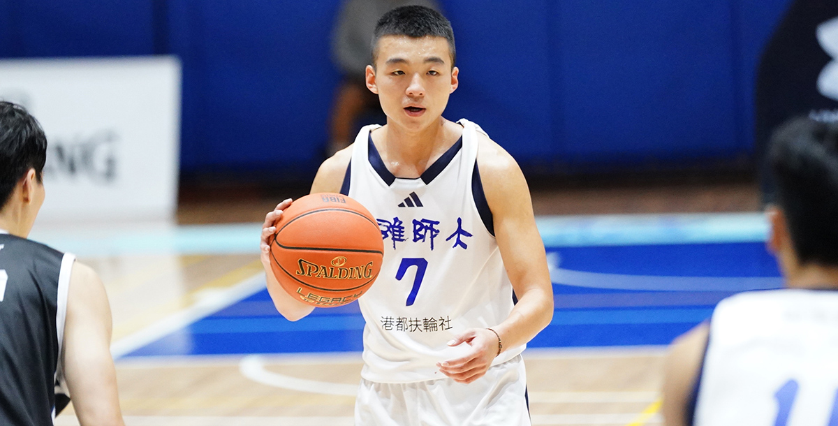 高雄師大王語烽單場7外線攻下25分。攝/大專體總