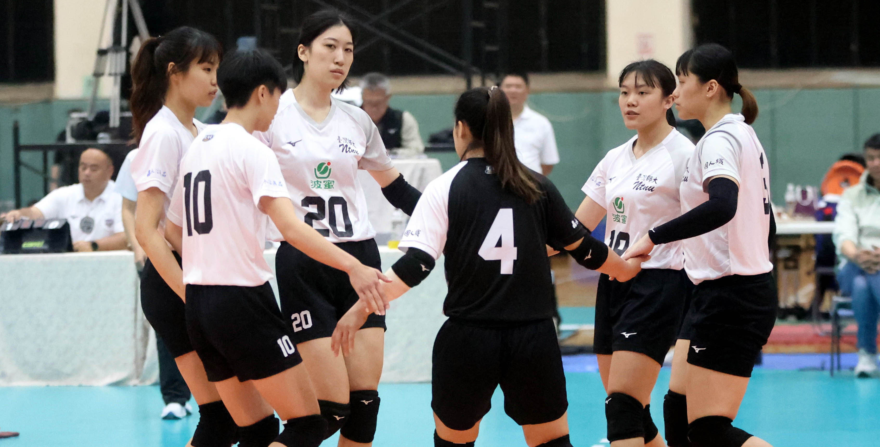 臺灣師大9連勝。攝/大會