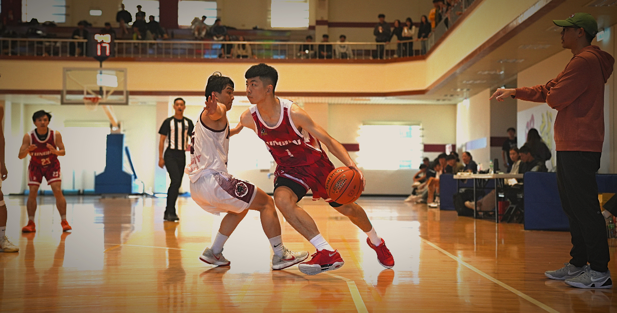 東海隊長吳宥憲沉穩掌控節奏、展現領袖風範，帶動團隊士氣。攝／施浚璿